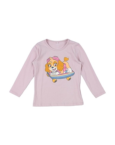 NAME IT® T-shirt Rosa 95% Cotone organico, 5% Elastan