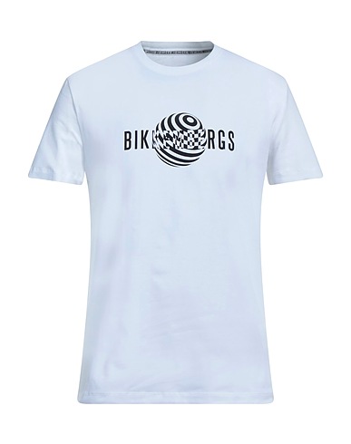 BIKKEMBERGS Basic T-Shirt Weiß 95% Baumwolle, 5% Elastan