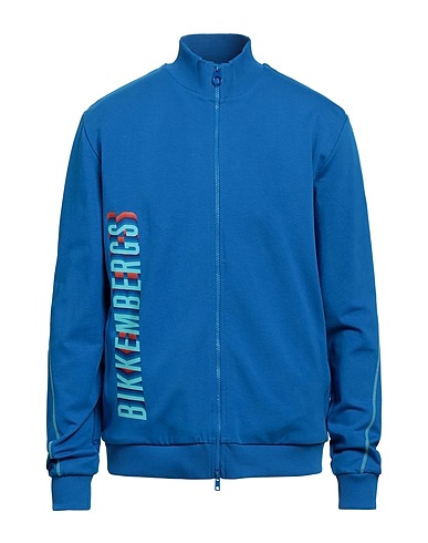 BIKKEMBERGS Felpa Azzurro 95% Cotone, 5% Elastan