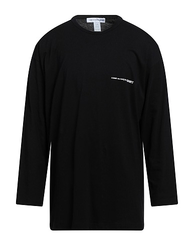 COMME des GARÇONS SHIRT Oversize-T-Shirt Black 100% Cotton