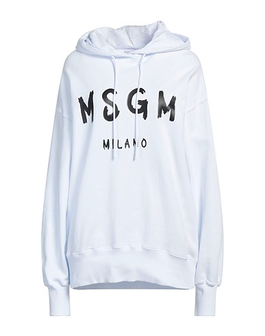 MSGM スウェット ホワイト コットン 100%