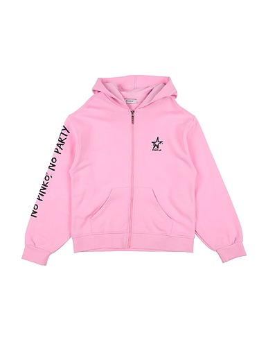 PINKO UP Felpa Rosa 100% Cotone