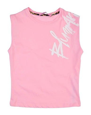 MISS BLUMARINE Tank top Pink 100% Cotton