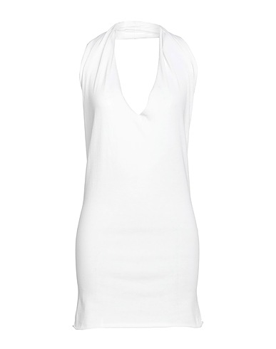 LAMBERTO LOSANI Top White 100% Cotton