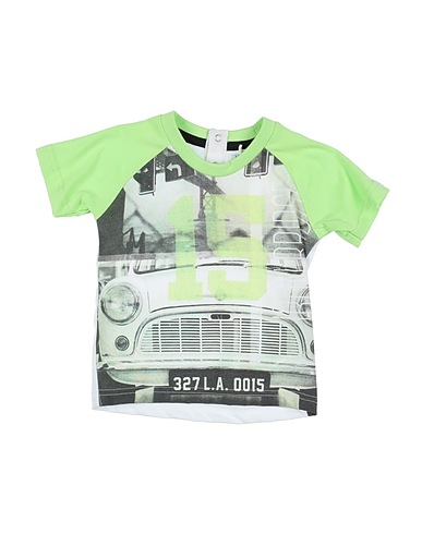 MELBY T-shirt Light green 100% Cotton, Polyester