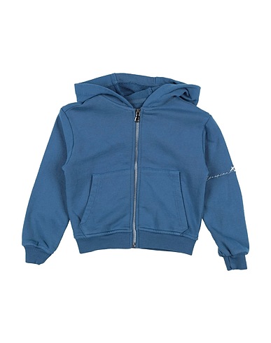 SP1 Hooded sweatshirt Slate blue 100% Cotton, Elastane
