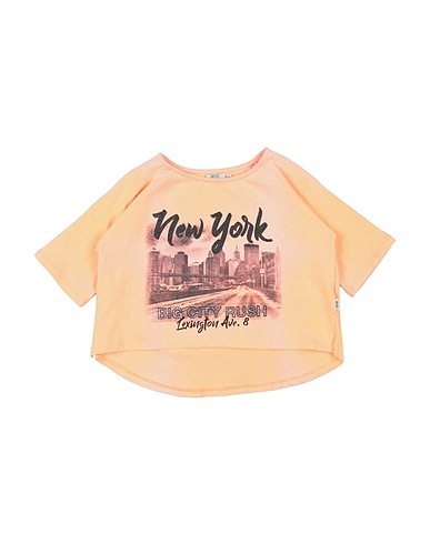 MELBY T-shirt Salmon pink 95% Cotton, 5% Elastane