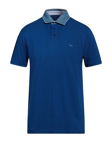 HARMONT & BLAINE Polo shirt Blue 100% Cotton