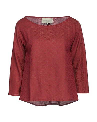 SERENA DAVINI Top Burgundy 100% Polyester