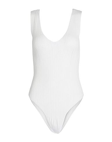 TWINSET Bodysuit Ivory 70% Viscose, 30% Polyester