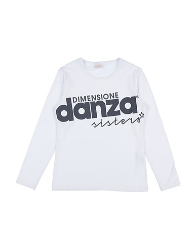 DIMENSIONE DANZA T-shirt T-SHIRT M/L JERSEY STRETCH RAGAZZA White 90% Cotton, 10% Lycra®