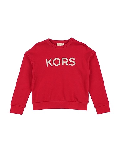MICHAEL KORS KIDS TOPWEAR Red 100% Cotton, Elastane