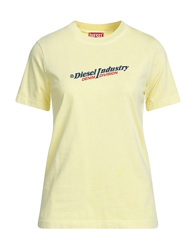DIESEL T-shirt Yellow 100% Cotton