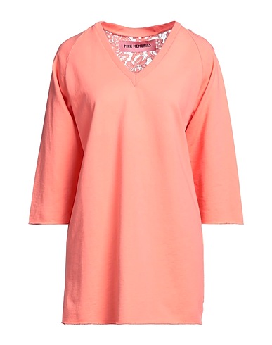 PINK MEMORIES Sweatshirt Salmon pink 85% Cotton, 15% Polyamide