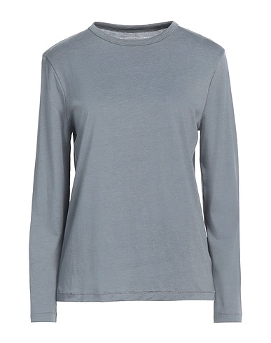 MAJESTIC FILATURES Basic T-shirt Lead 67% Lyocell, 33% Cotton