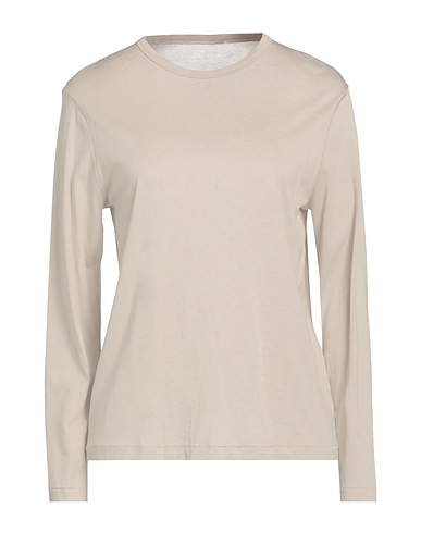 MAJESTIC FILATURES Basic T-Shirt Light grey 67% Lyocell, 33% Cotton