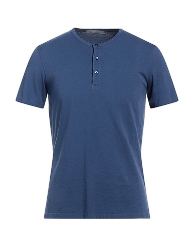 DITESCO T-shirt Slate blue 100% Cotton
