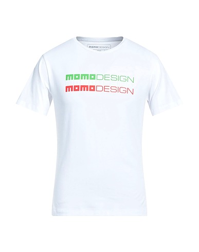 MOMO DESIGN T-shirt White 94% Cotton, 6% Elastane