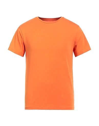 MOMO DESIGN T-shirt Orange 94% Cotton, 6% Elastane