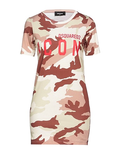 DSQUARED2 T-shirt Light green 100% Cotton