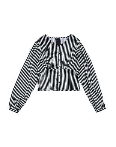 MARC ELLIS Hemden und Blusen mit Muster Schwarz 100% Polyester
