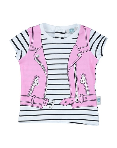 MELBY T-shirt Bianco 95% Cotone, 5% Elastan