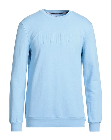 PMDS PREMIUM MOOD DENIM SUPERIOR Sweatshirt Sky blue 100% Cotton