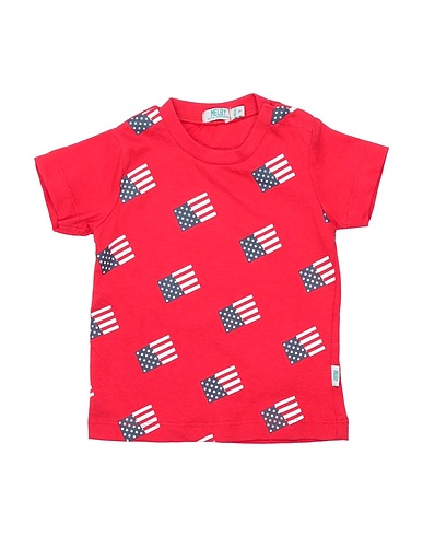 MELBY T-shirt Red 100% Cotton