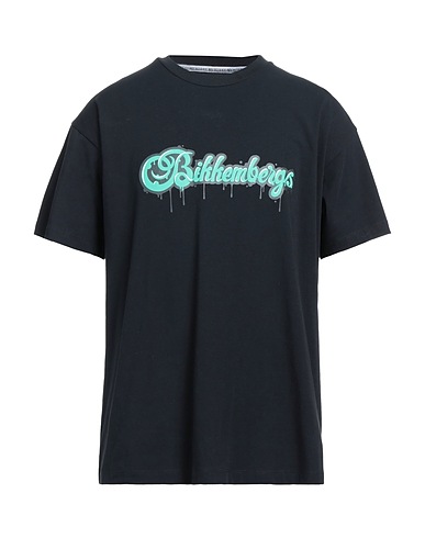 BIKKEMBERGS T-shirt Nero 95% Cotone, 5% Elastan