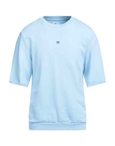 PMDS PREMIUM MOOD DENIM SUPERIOR Sweatshirt Sky blue 100% Cotton