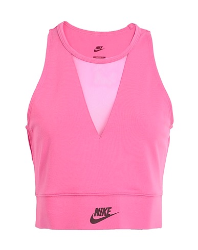 NIKE Crop top Nike Sportswear Women's Crop Dance Tank
 Pink 61% Cotton, 33% Polyester, 6% Elastane