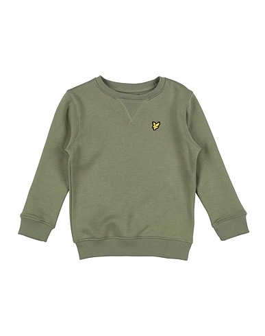 LYLE & SCOTT Sweatshirt Military green 80% Cotton, 20% Polyester