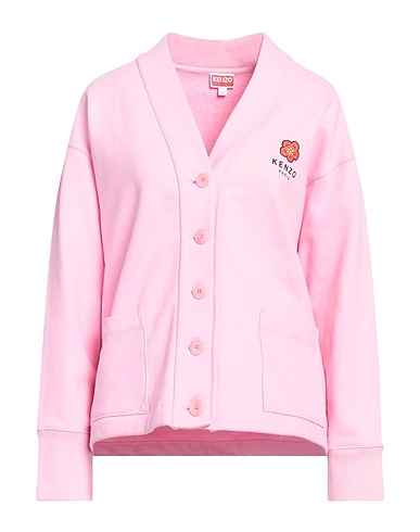 KENZO Cardigan Pink 99% Cotton, 1% Elastane
