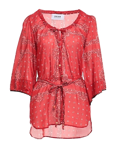 BAZAR DELUXE Top Rot 72% Baumwolle, 28% Seide