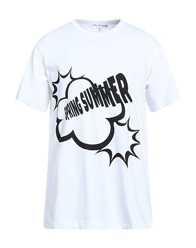 COMME des GARÇONS SHIRT T-shirt White 100% Cotton