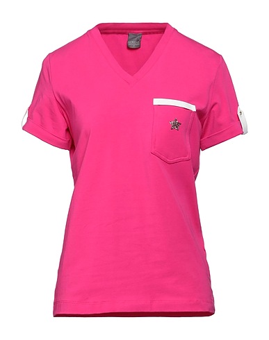 LORENA ANTONIAZZI T-shirt Fuchsia 92% Cotton, 8% Elastane