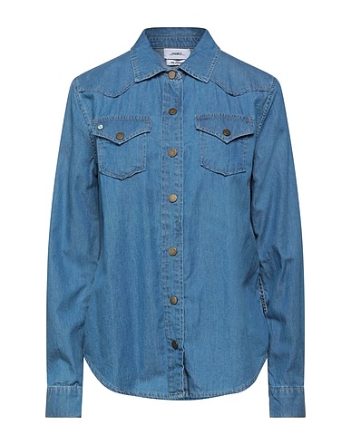 MERCI ITALIA Denim shirt Blue 100% Cotton