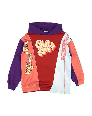 DOLCE&GABBANA Hooded track jacket  Purple 100% Cotton, Elastane