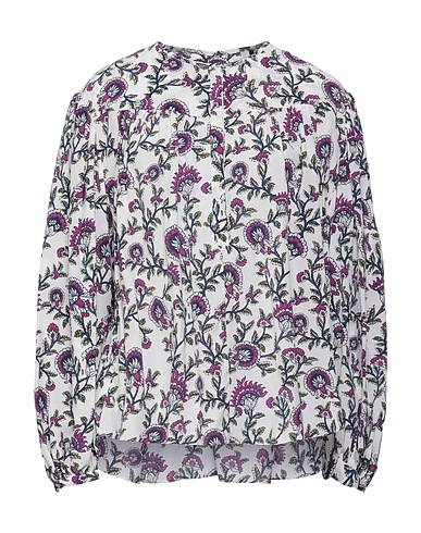 ISABEL MARANT Top White 91% Silk, 9% Elastane