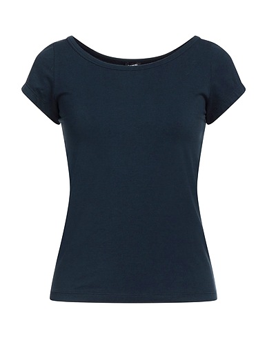 ASPESI T-shirt Blu notte 88% Cotone, 12% Elastan