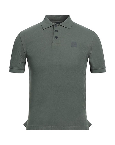 OUTHERE Polo Verde militare 100% Poliammide