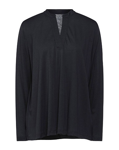 MAJESTIC FILATURES T-shirt Midnight blue 67% Lyocell, 33% Cotton