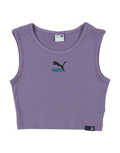 PUMA Canotta Classics GRL Cropped Tank G
 Viola 58% Cotone, 39% Poliestere, 3% Elastan