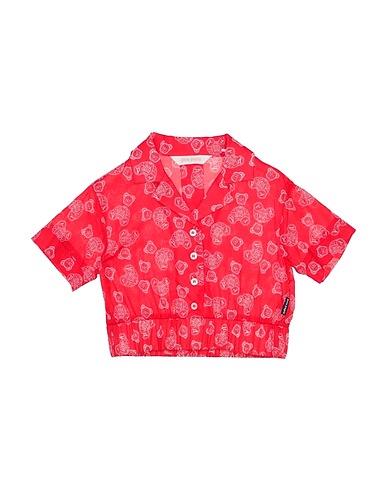 PALM ANGELS Patterned shirts & blouses Red 100% Cotton