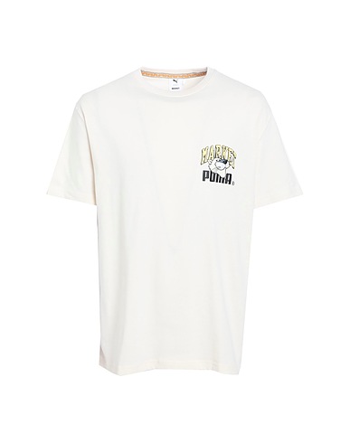 PUMA x MARKET T-shirt PUMA X MARKET Relaxed Graphic Tee
 Ivory 100% Cotton