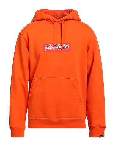 NAPAPIJRI Hooded sweatshirt Orange 80% Cotton, 20% Polyester
