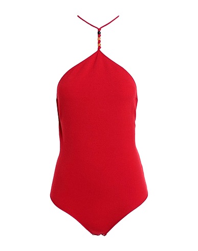BOTTEGA VENETA TOPWEAR Red 80% Cashmere, 10% Polyamide, 7% Polyester, 3% Elastane