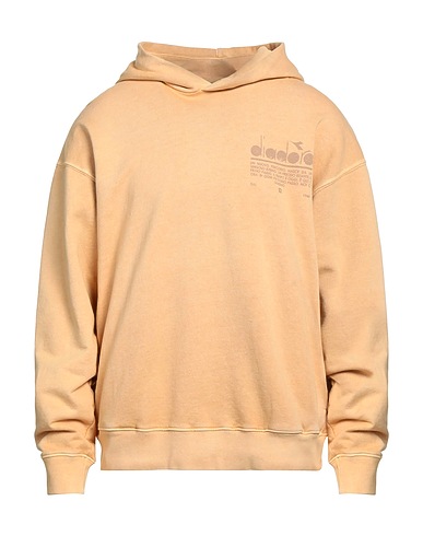 DIADORA Hooded track jacket  Sand 100% Cotton