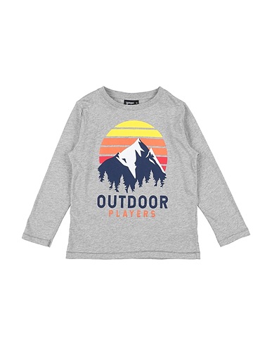 YPORQUÉ T-shirt Grey 100% Cotton