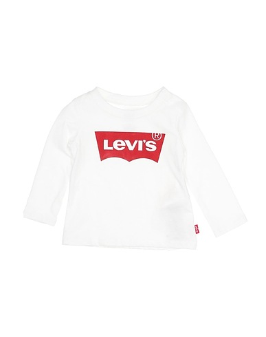 LEVI'S T-shirt Bianco 100% Cotone